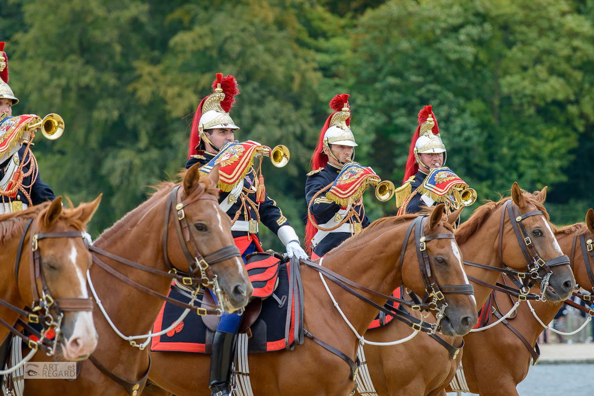 chantilly,2016,garde républicaine,fanfare,cavalerie,chevaux