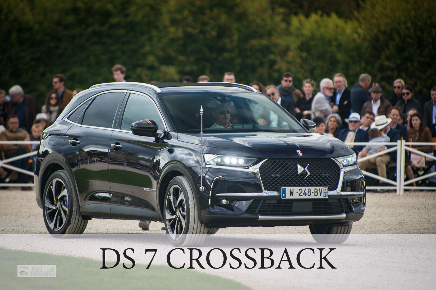 Présentation de la DS 7 CROSSBACK à Chantilly, 2017