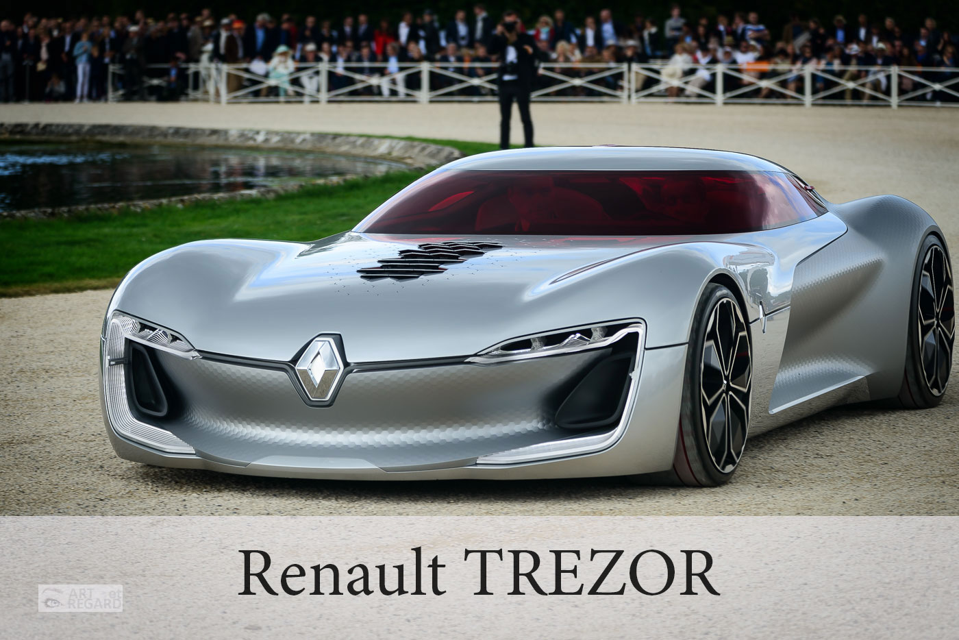 Renault Trezor Présentation de la Renault Trezor à Chantilly
